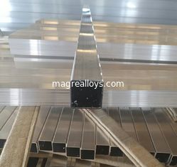 China Magnesium Square Tube pipe AZ31 Magnesium round pipe extruded as per ASTM standard supplier